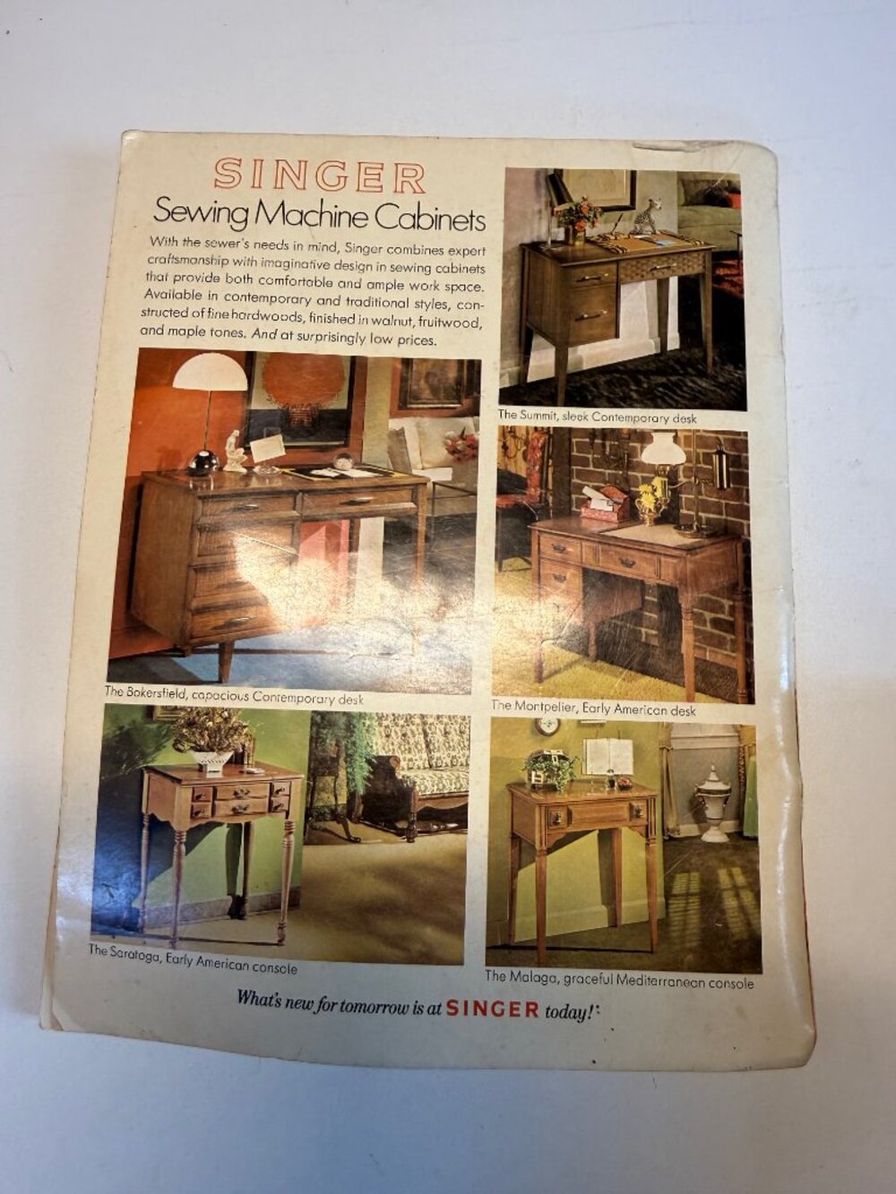 Singer Touch & Sew Manual - Picture 2 of 4